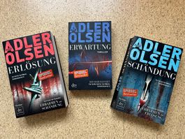 Bücherpaket - 3x Buch von Jussi Adler-Olsen (Carl Mørck)