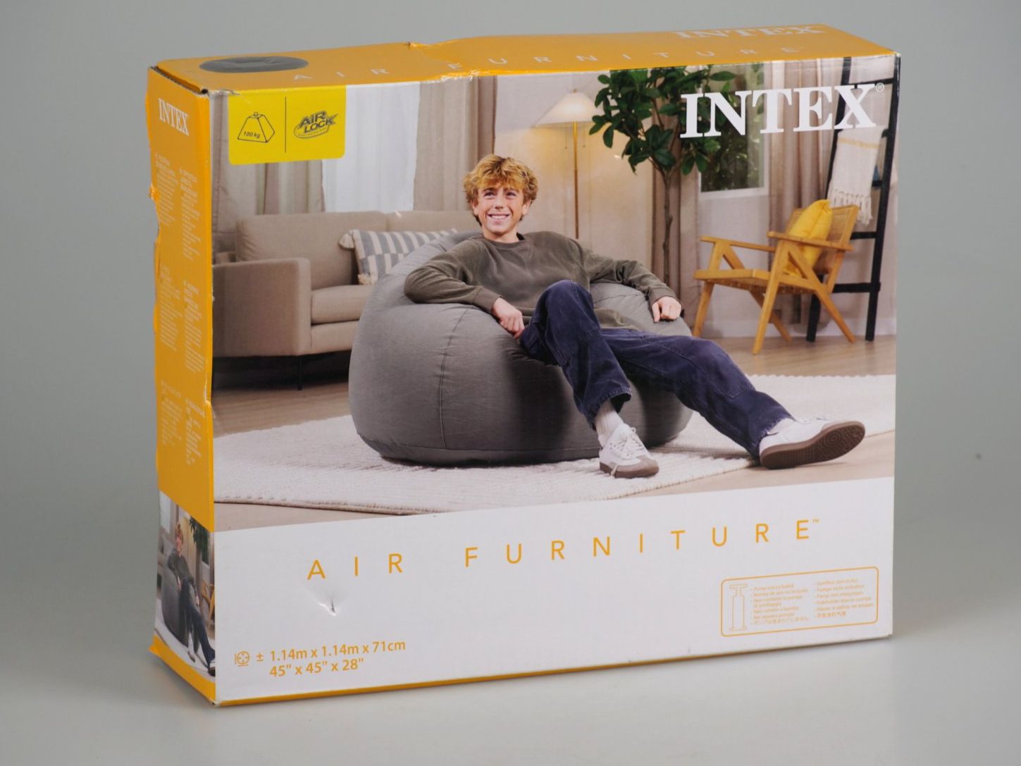 Sessel: Intex Beanless Bag (Aufblasbare Sitzsack, 45") – Neu und originalverpackt aus Rüti ZH von Restwert_Rueti_ZH