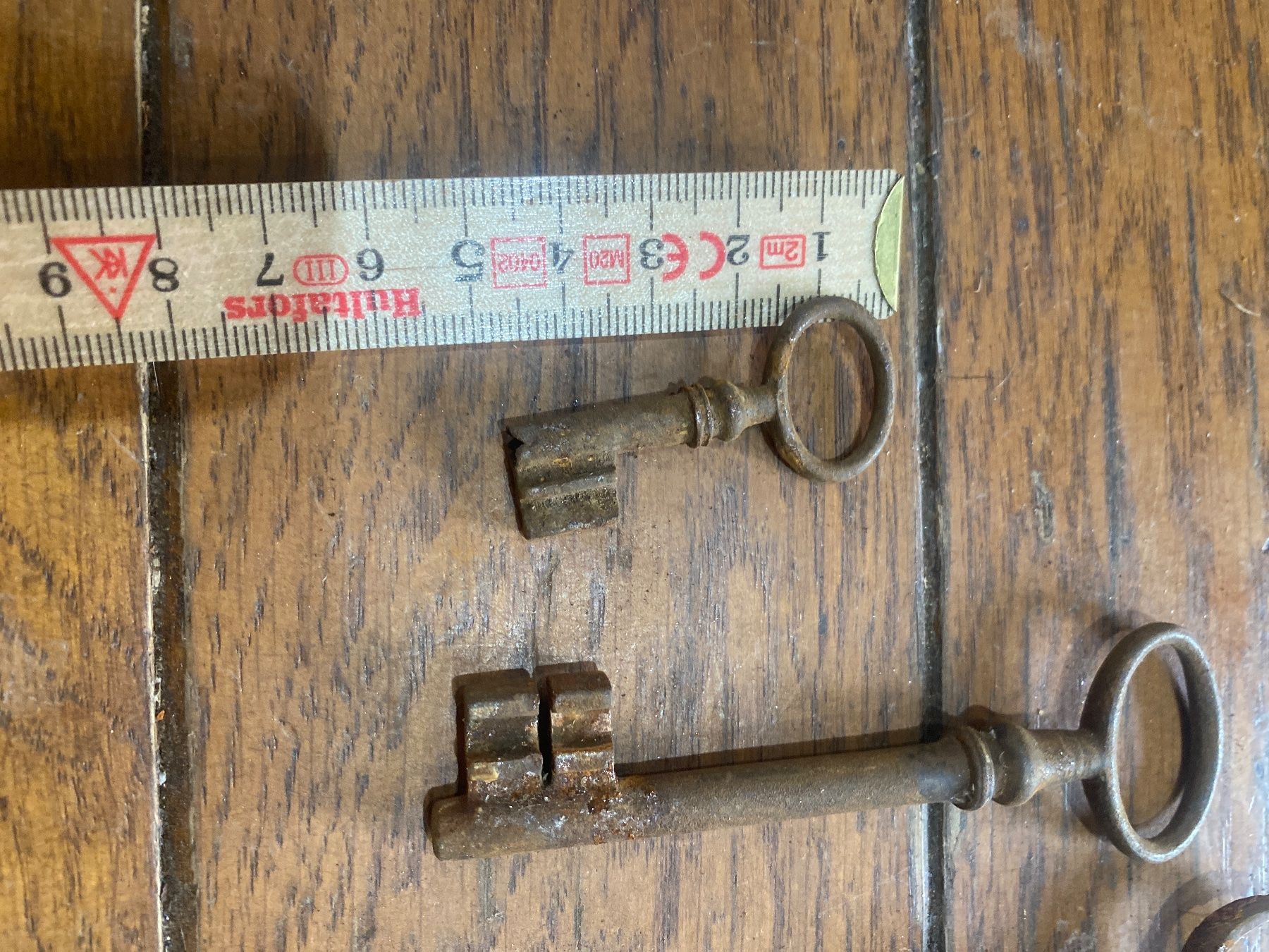 Chiavi: Lot clé clef ancienne 3-12cm Q – Usato da Lajoux JU venduto da Briard0 3