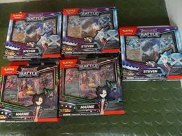 Pokémon Rival Battle Decks: Steven & Marnie 5 STÜCK