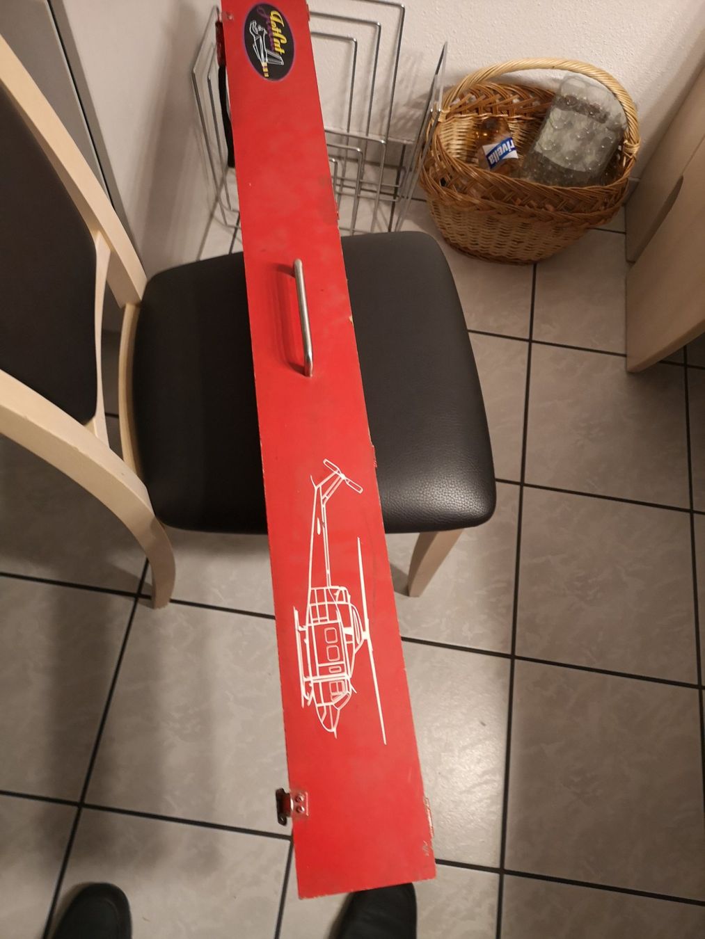 Modellismo RC: Rotorblattkoffer 108cm auf 8cm – Usato da Sattel venduto da schulerroland 2