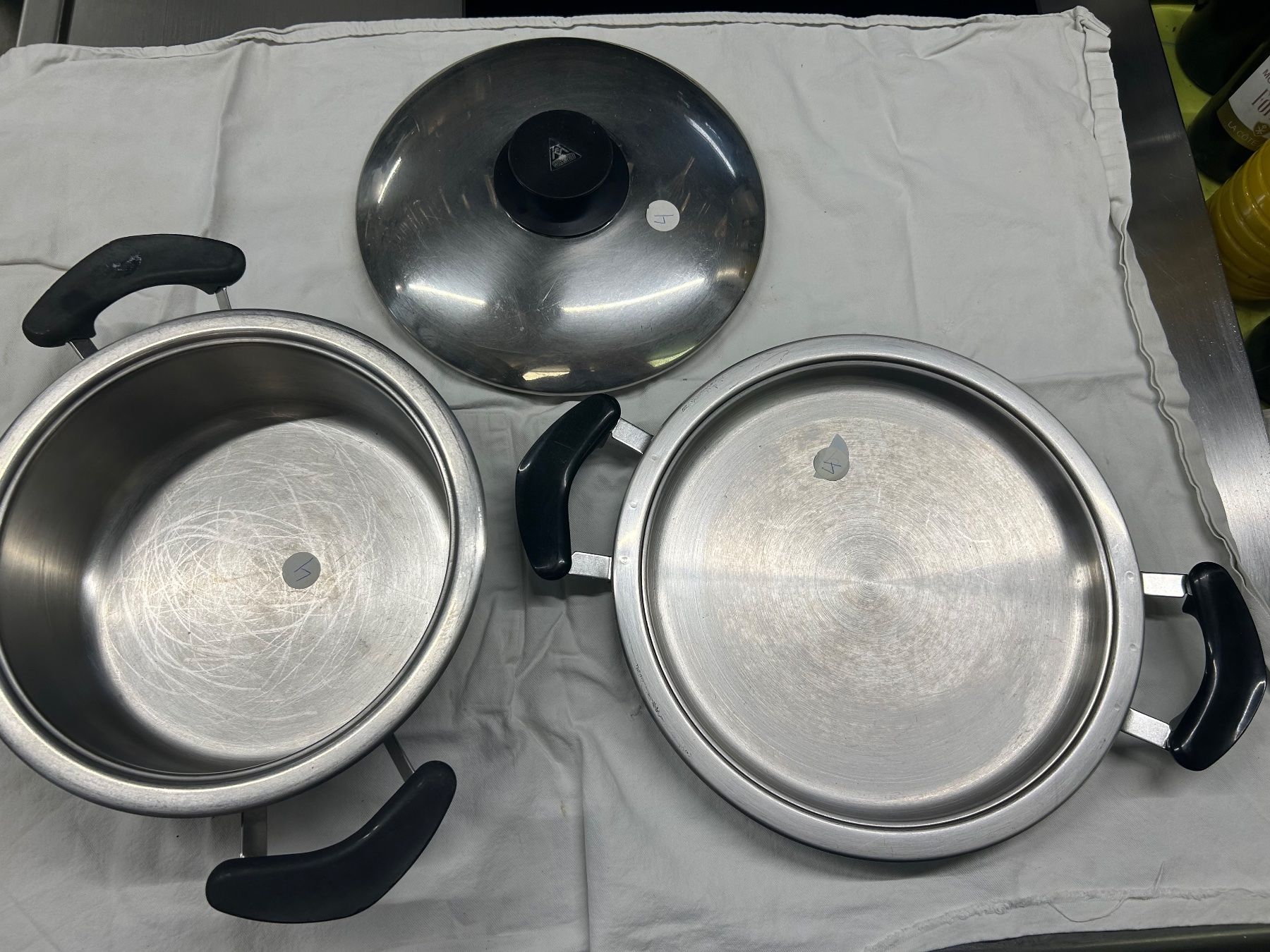 Pentole: AMC 2 er TOPF SET MIT 1 DECKEL – Usato da Weissbad venduto da Usw63