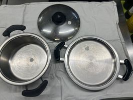 AMC 2 er TOPF SET MIT 1 DECKEL
