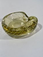 Vintage Art Glass Aschenbecher – Bullicante Luftblasen