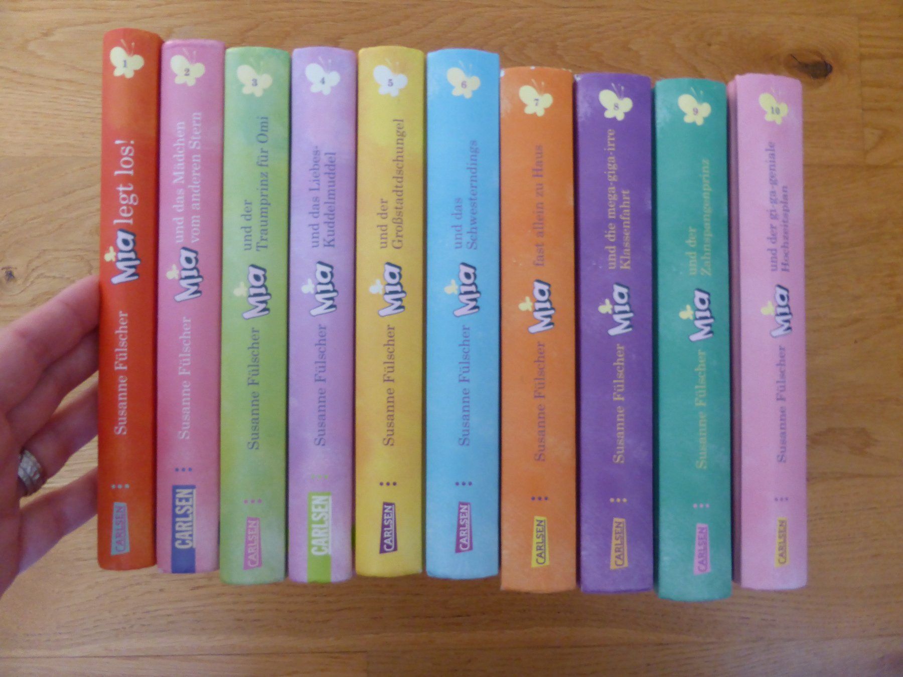 Livres: Mia Bücherserie 10 Stück – D'occasion à Kefikon TG par sandragruen