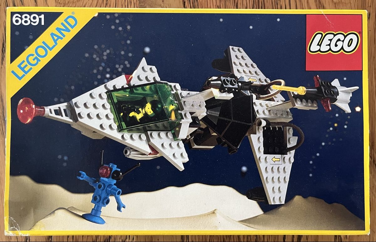 Lego Kit di costruzioni: LEGO 6891 Classic Space Gamma-V Laser Craft - Complet – Usato da Montcherand venduto da cyrano1bis