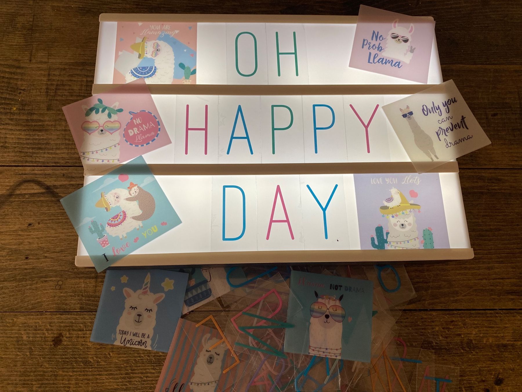 Migros Toutes les décorations: Message Light Box – D'occasion à Winterthur par no_free 5