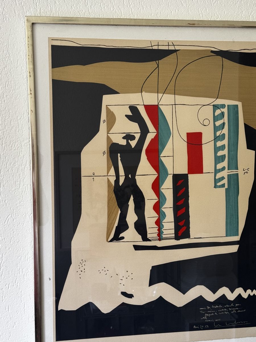 Grafiken & Lithographien: Original Le Corbusier - Modulor 1956 – Gebraucht aus Zürich von WKND93 3