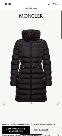 Moncler Daunenmantel