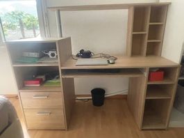 Scrivania color legno