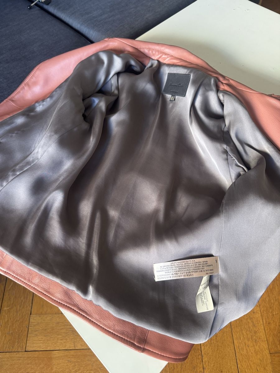 Massimo Dutti Jacken: Massimo Dutti Sheep Leather Jacket Brown Size XS – Neu (gemäss Beschreibung) aus Versoix von Bazanchiklovalova 5