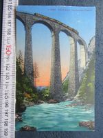 ALBULA-BAHN LANDWASSER-VIADUKT ZUG RHB GR AK
