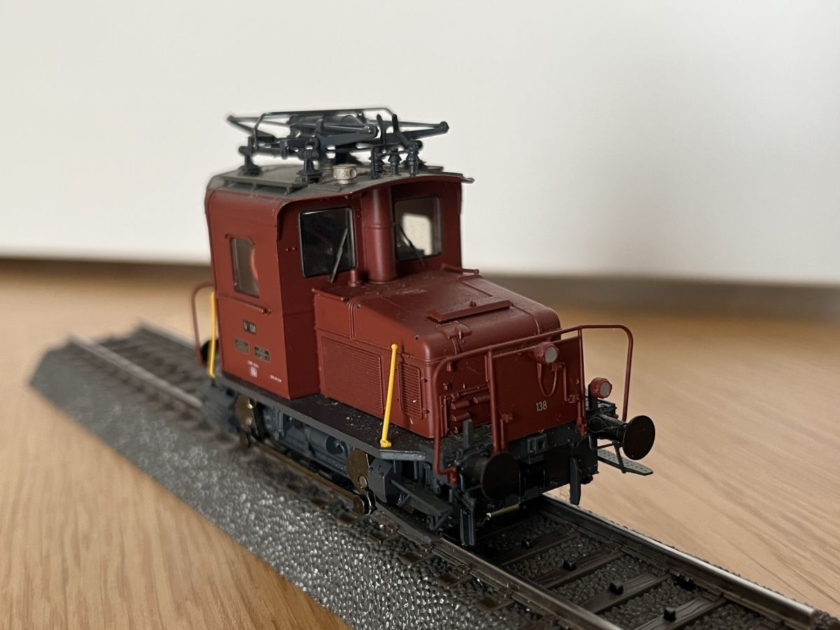 Brawa Modellini di ferrovie: SBB Te III Brawa AC Digital Mängel – Usato da Basel venduto da Re620_11627
