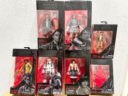 Neu ovp 7 star wars black series disney hasbro sammlung Rar