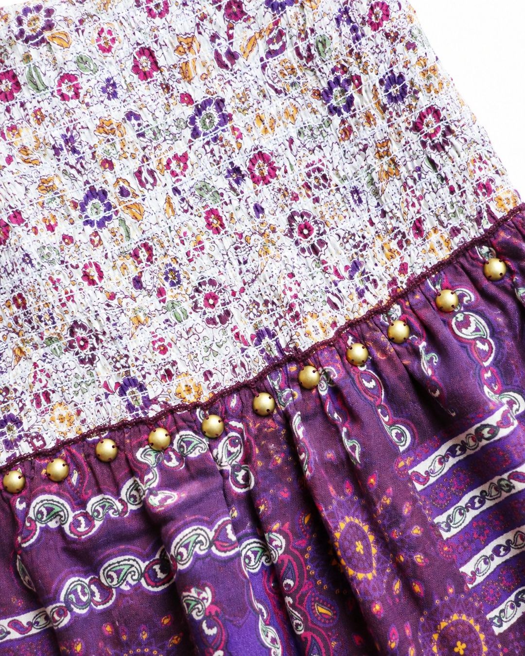 Kleider: Maxikleid Boho Lila Gr. 34 Baumwolle – Neu (gemäss Beschreibung) aus Fully von VaneaSelection 7