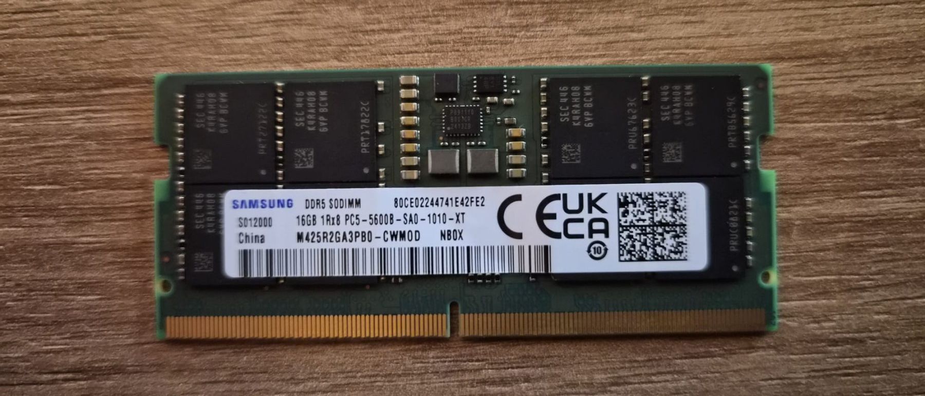 Samsung Memoria / RAM: Samsung 1x16GB DDR5 SDRAM – Usato da Lufingen venduto da Eprom