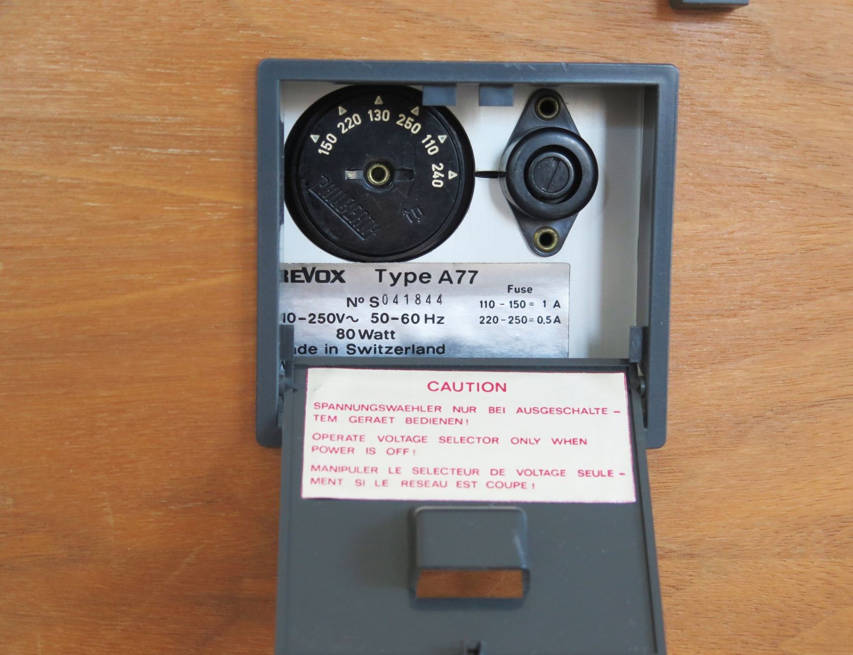 Revox Bandmaschinen: Revox A77 4 Spur revidiert – Gebraucht aus Döttingen von mar_22ws 7