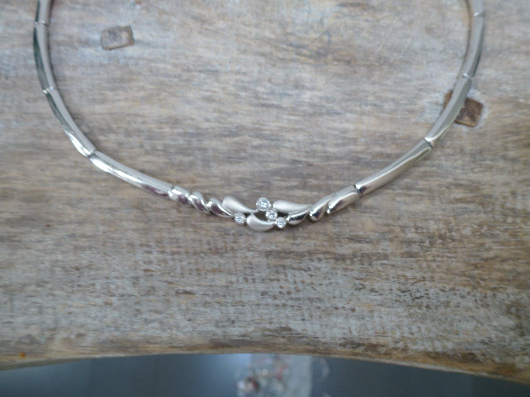Catenine: Collier Halskette Silber Zirkonia – Usato da Esslingen venduto da FetteSchnecke 3