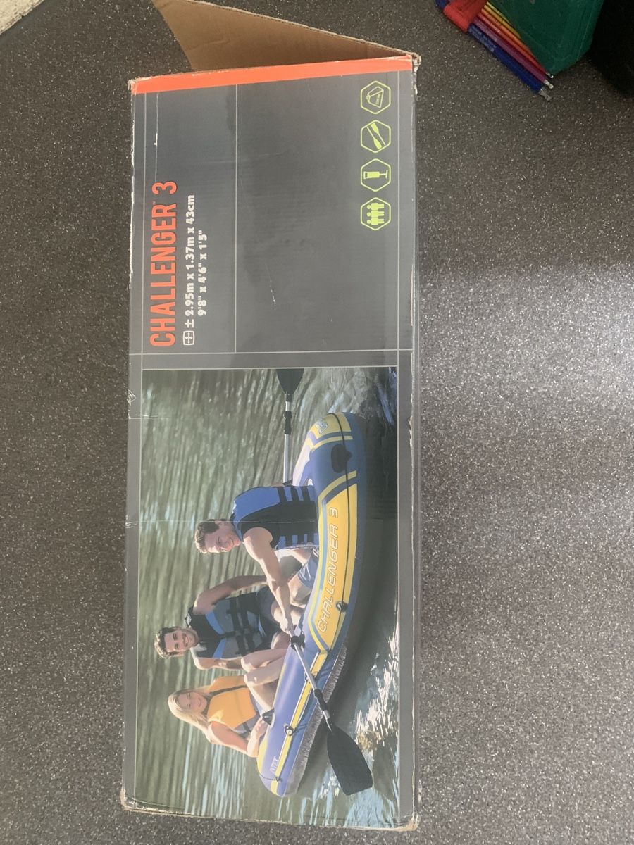 Boote: INTEX Challenger 3 Schlauchboot neuwertig – Neu und originalverpackt aus Zürich von naz_h8jw 2