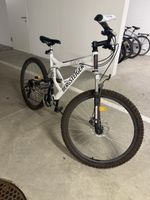 Mountainbike Bergsteiger Dirt weiss gefedert gebraucht