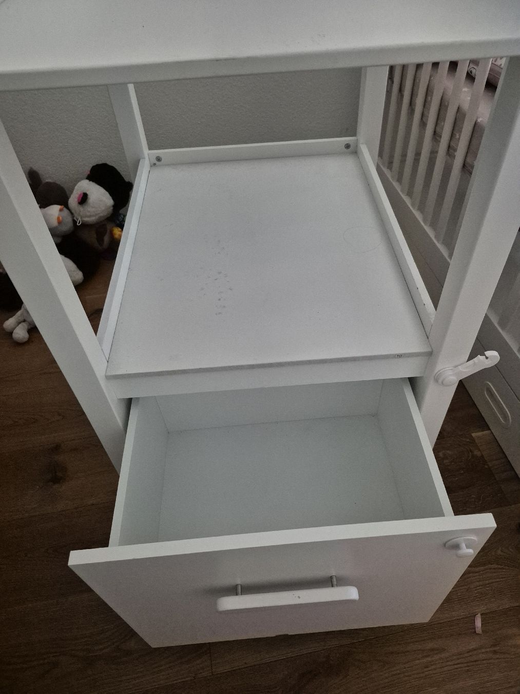 Fasciatoi & Accessori: Wickeltisch Vertbaudet weiss mit Schublade – Usato da Schmitten FR venduto da Sam2525 2