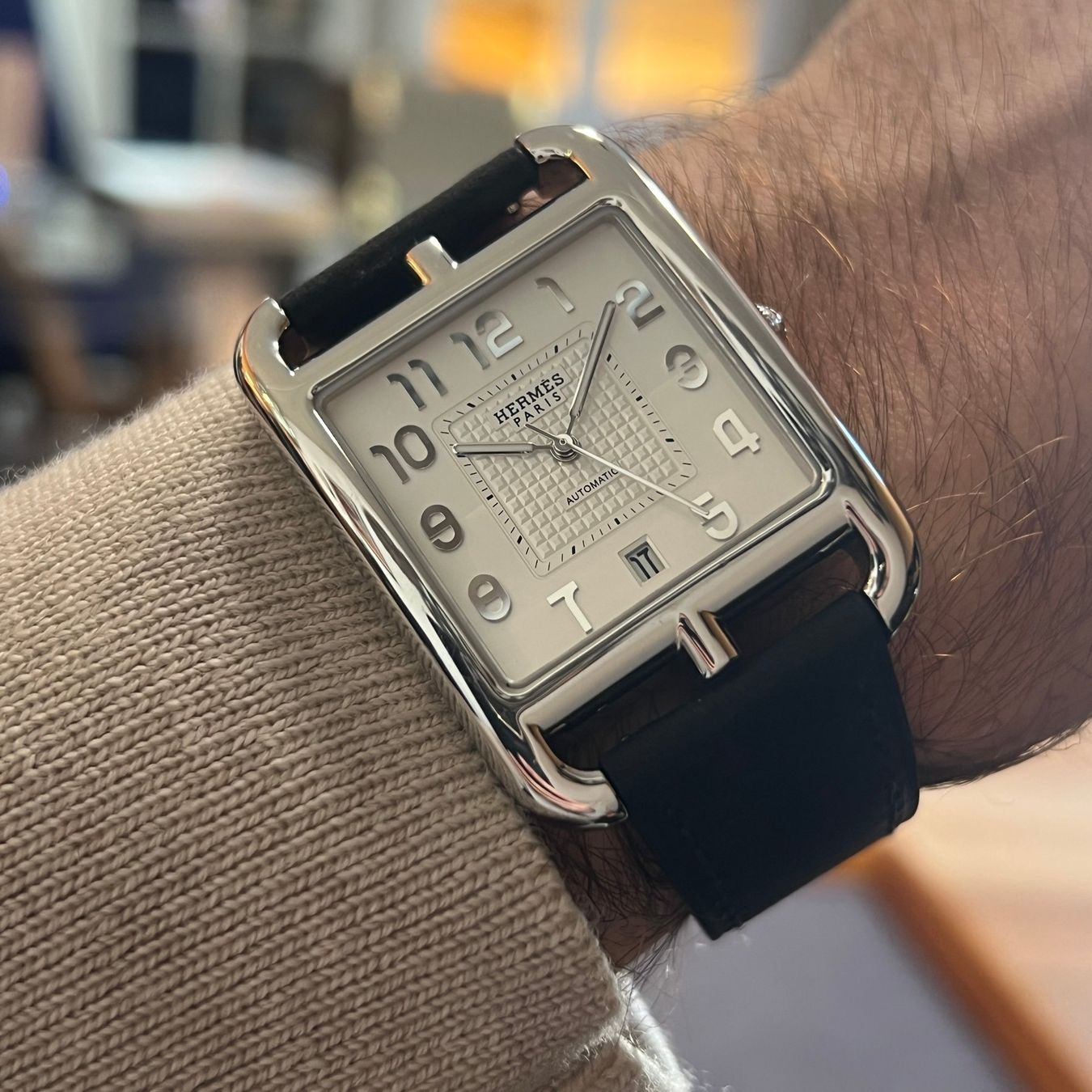 Hermès Uhren: Hermès Cape Cod GM Automatic CD7.810 – Gebraucht aus Carouge GE von Watchaser 3