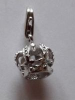 Silber  Anhänger. Krone