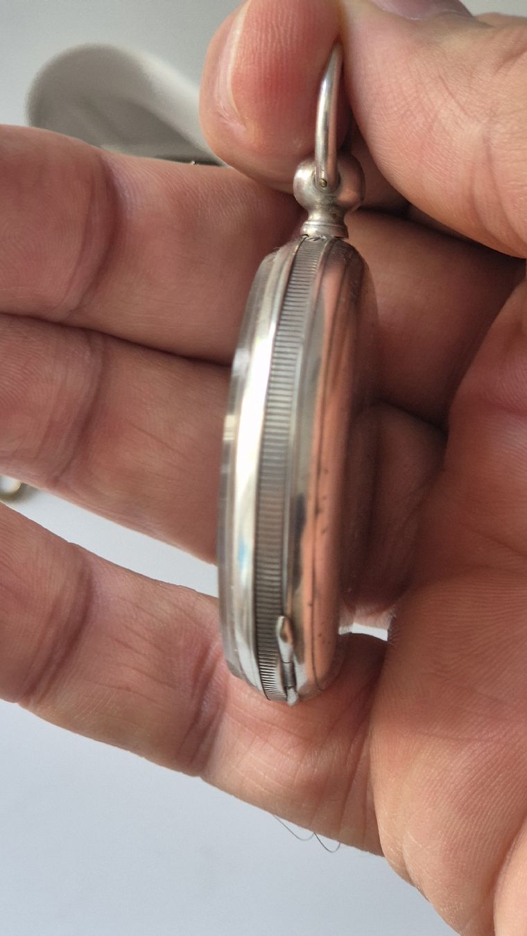 Orologi: Rare Silber TU mit Zifferblatt von Willy Keller, handbemalt – Usato da Marbach SG venduto da Zippo1401 6