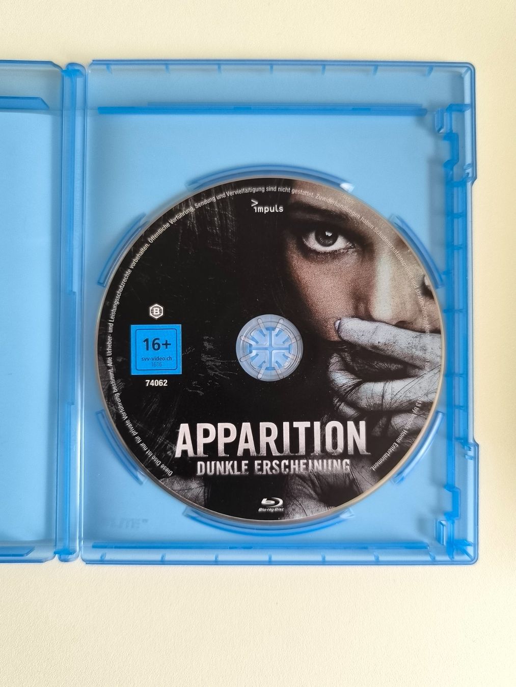 Tutti i DVDs: Blu-ray / Apparition - Dunkle Erscheinung – Usato da Muttenz venduto da hak_dsk9 2