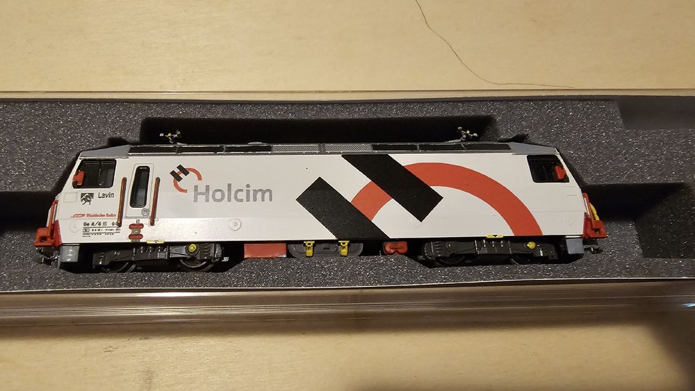 Kato 7074064 RhB Ge 4/4-II 649 Holcim Digital Top selten so