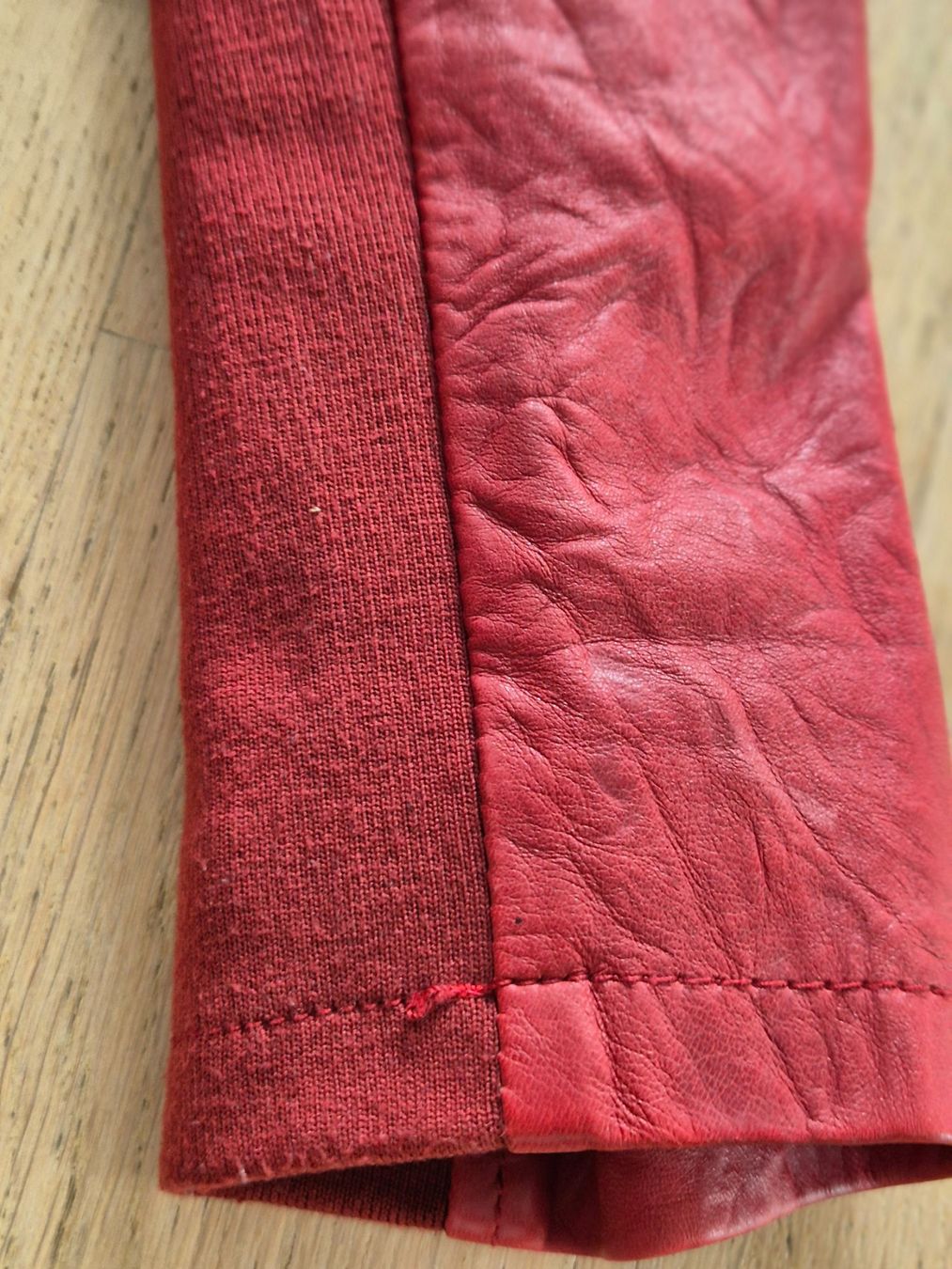 Jacken: Echte Lederjacke in Rot, Grösse 40 – Neu (gemäss Beschreibung) aus Schaffhausen von Madison74 4