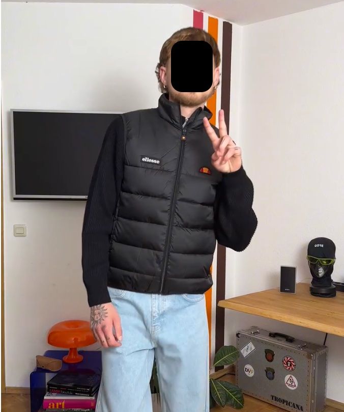 Ellesse Gilet & Giacche: Weste / Gilet - Ellesse - ANDRIO - beige – Nuovo (secondo la descrizione) da Zürich venduto da noahuebscher 3