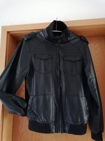 Schwarze Herren Jacke Grösse M