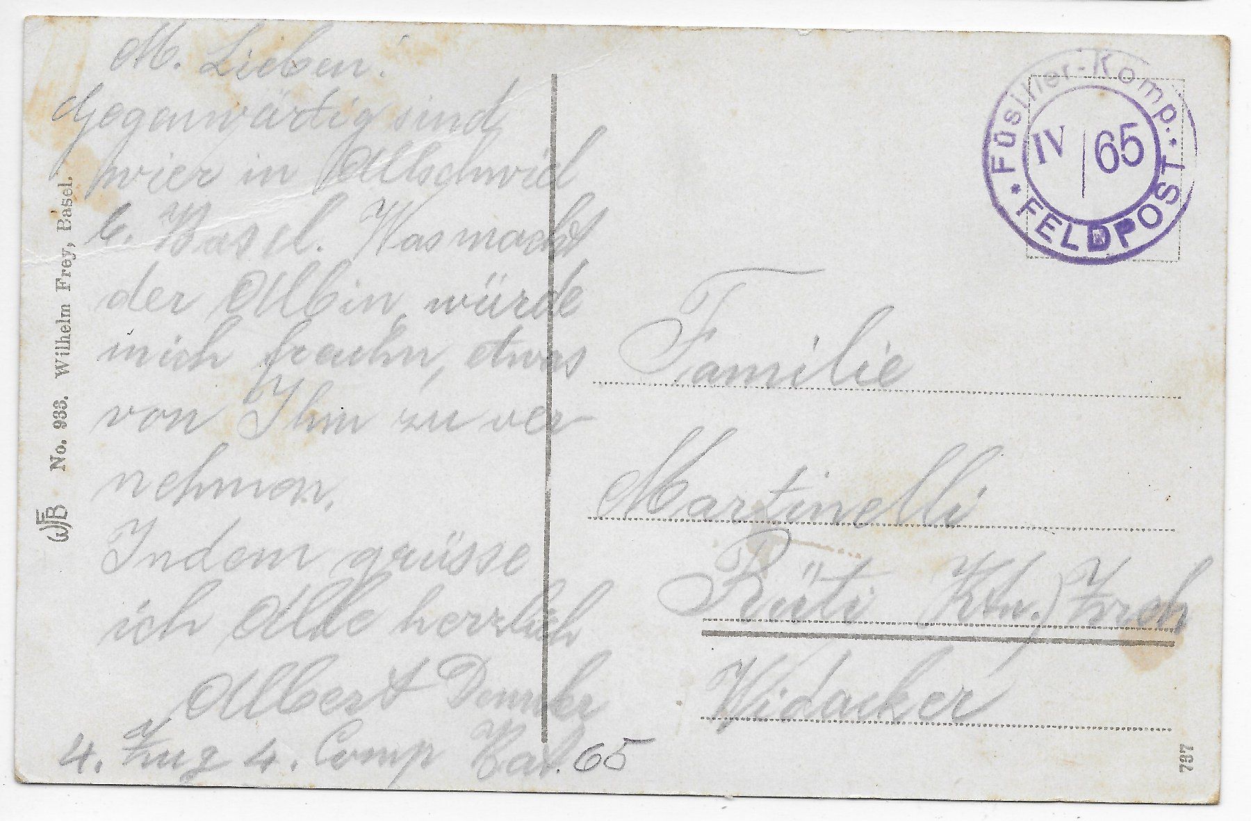 Cartoline postali: Basel - Barfüsserplatz mit Lohnhof & Leonardskirche – Usato da Hefenhofen venduto da Richsalz 1