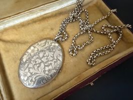Antike Silber Kette 800