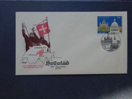 1991 Z-Nr. 811 FDC auf wunderschönem Sonderbriefumschlag
