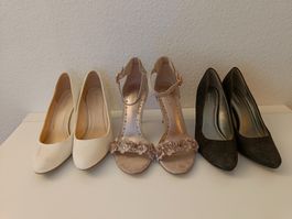 Graceland High Heels Gr. 39 | 3 Paar Set