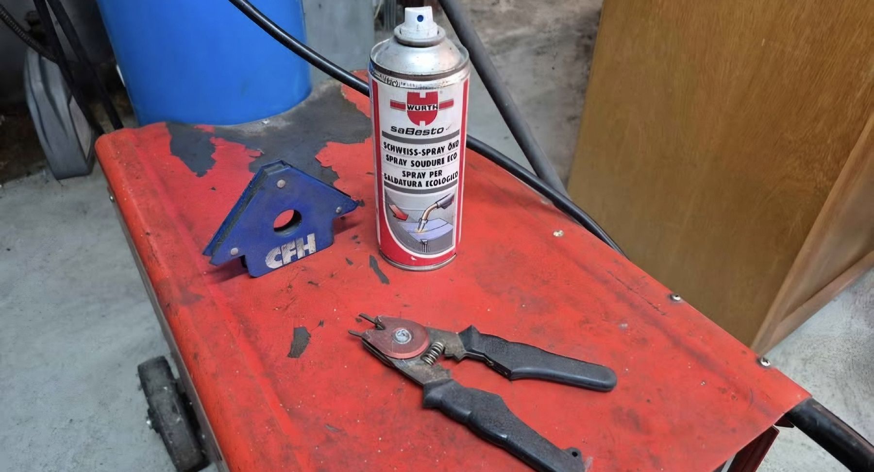 Saldatori: Poste à souder MAXI mig 180/3 avec accessoires divers – Usato da Cousset venduto da maurerjohann 4