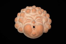 Schöne Brunnenfigur aus Terracotta zum Aufhängen