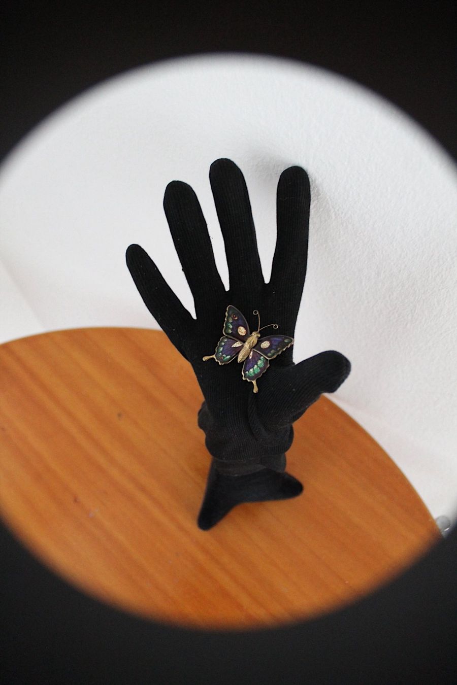 Spille & Fermagli: Vintage Schmetterling , Emaille Brosche – Usato da Locarno venduto da madame-tus-sauds 1