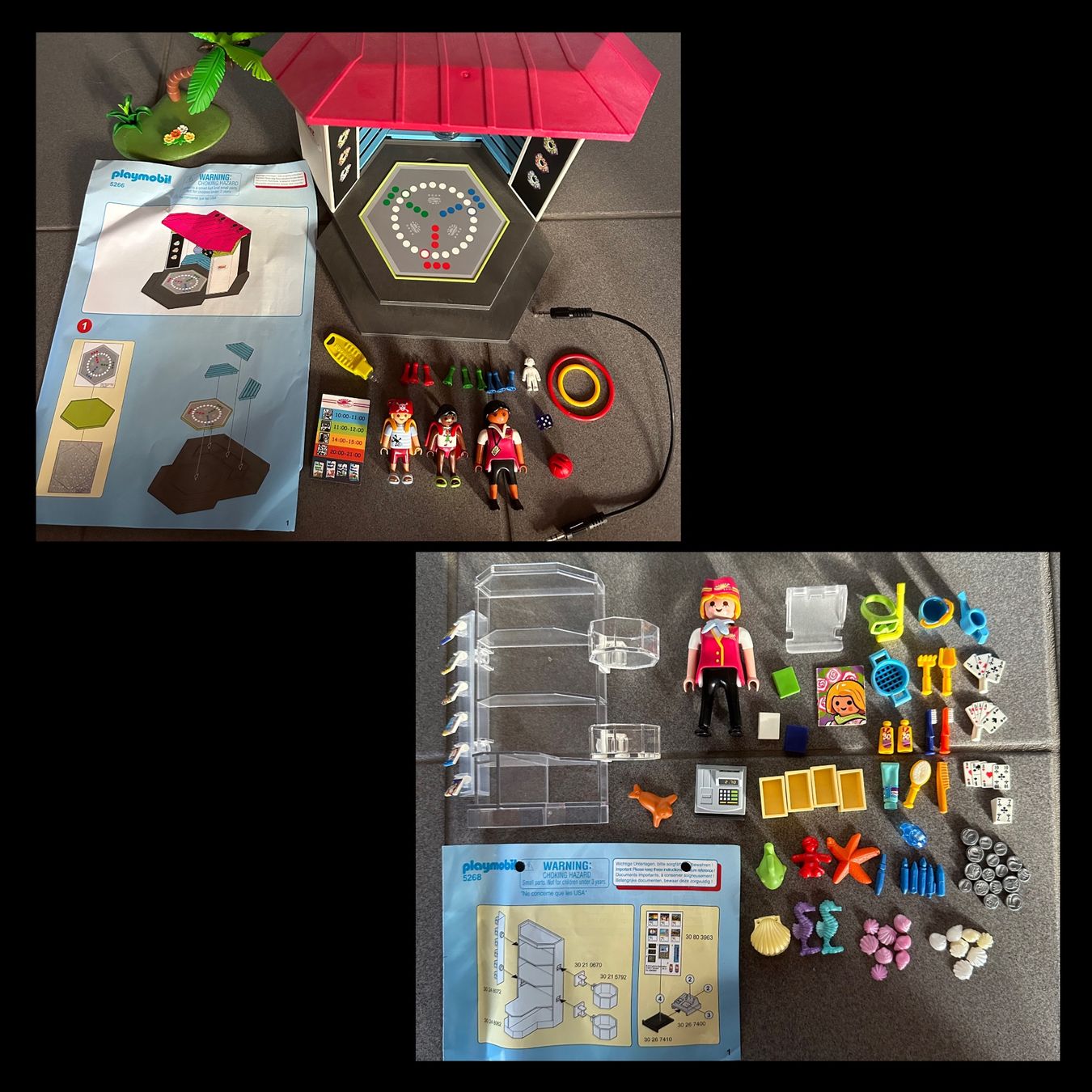 Playmobil Giocattoli: Playmobil Ferienhotel Accessoires Set – Usato da Riedt b. Erlen venduto da sina.aline