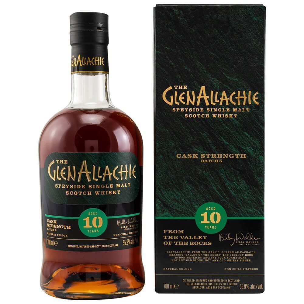 Tomatin Bevande alcoliche: Glenallachie 10 Jahre Cask Batch 5 – Nuovo e nell'imballaggio originale da Meggen venduto da baerli1976