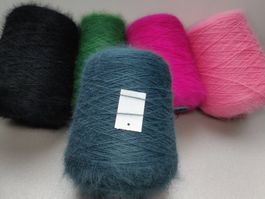 Angora 80% von Biagioli Modesto, 350g ottanio