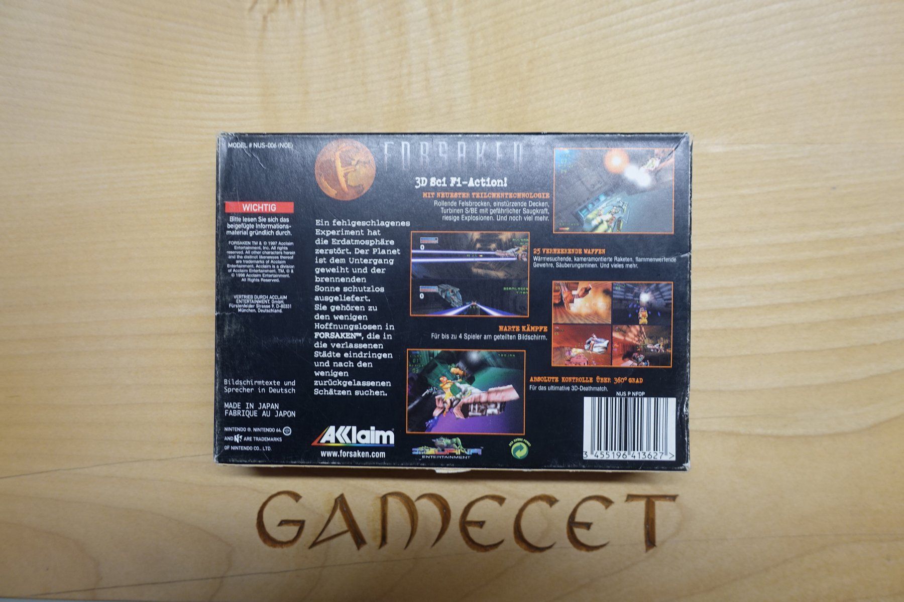 Nintendo Spiele: Forsaken – Gebraucht aus Steinach von Gamecet 5