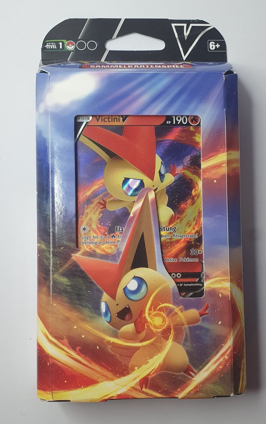 Pokémon Carte collezionabili: Pokémon - Victini V Kampf Deck (NEU) – Nuovo e nell'imballaggio originale da Gross venduto da ArcanaGameshop 1