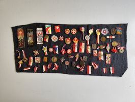 Grosse Sammlung Pro Patria 1.August-Abzeichen ab1923