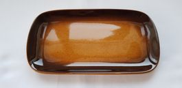 Rössler Butterplättli mit dunklem Rand rechteckig 21 cm