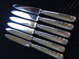 * 6 X COUTEAUX D'ENTREE CHRISTOFLE ORIGINAL MAILMASON