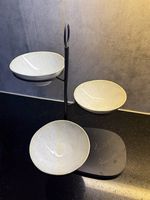 3ER SCHALEN-SET MIT STÄNDER
