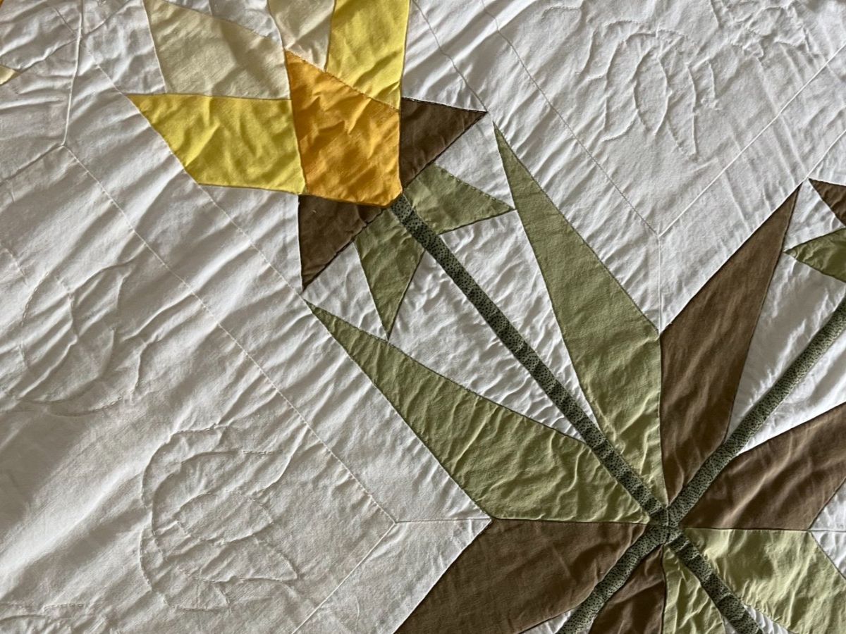 Autre linge de table: Alte Quilt Tischdecke, – D'occasion à Luzern par Lampion 5